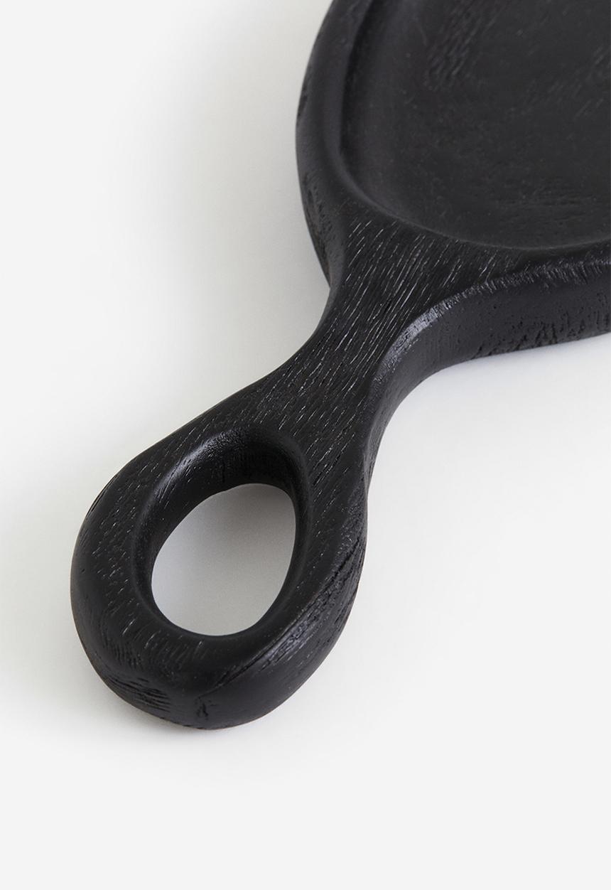 H&M - Mango wood serving tray - black