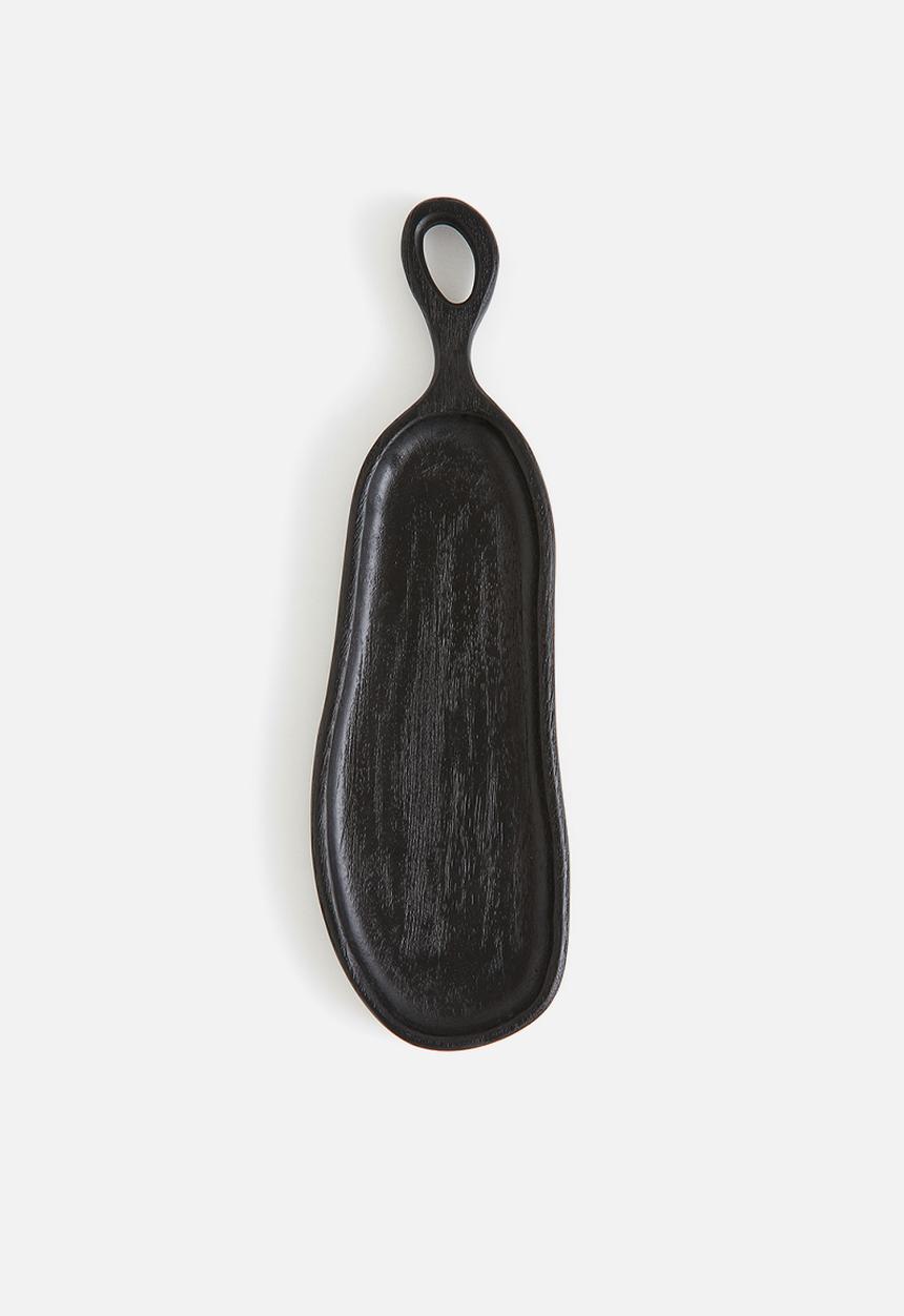 H&M - Mango wood serving tray - black