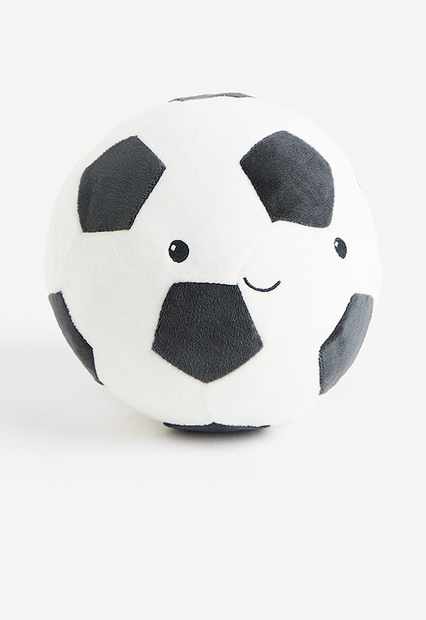 H&M - Soft toy ball - white/black