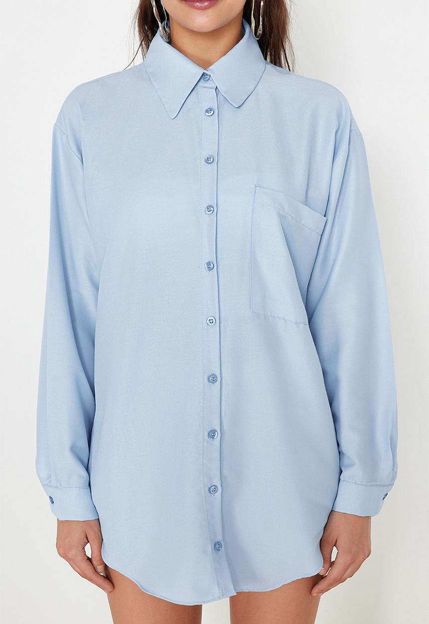 Trendyol - Woven Shirt -Blue