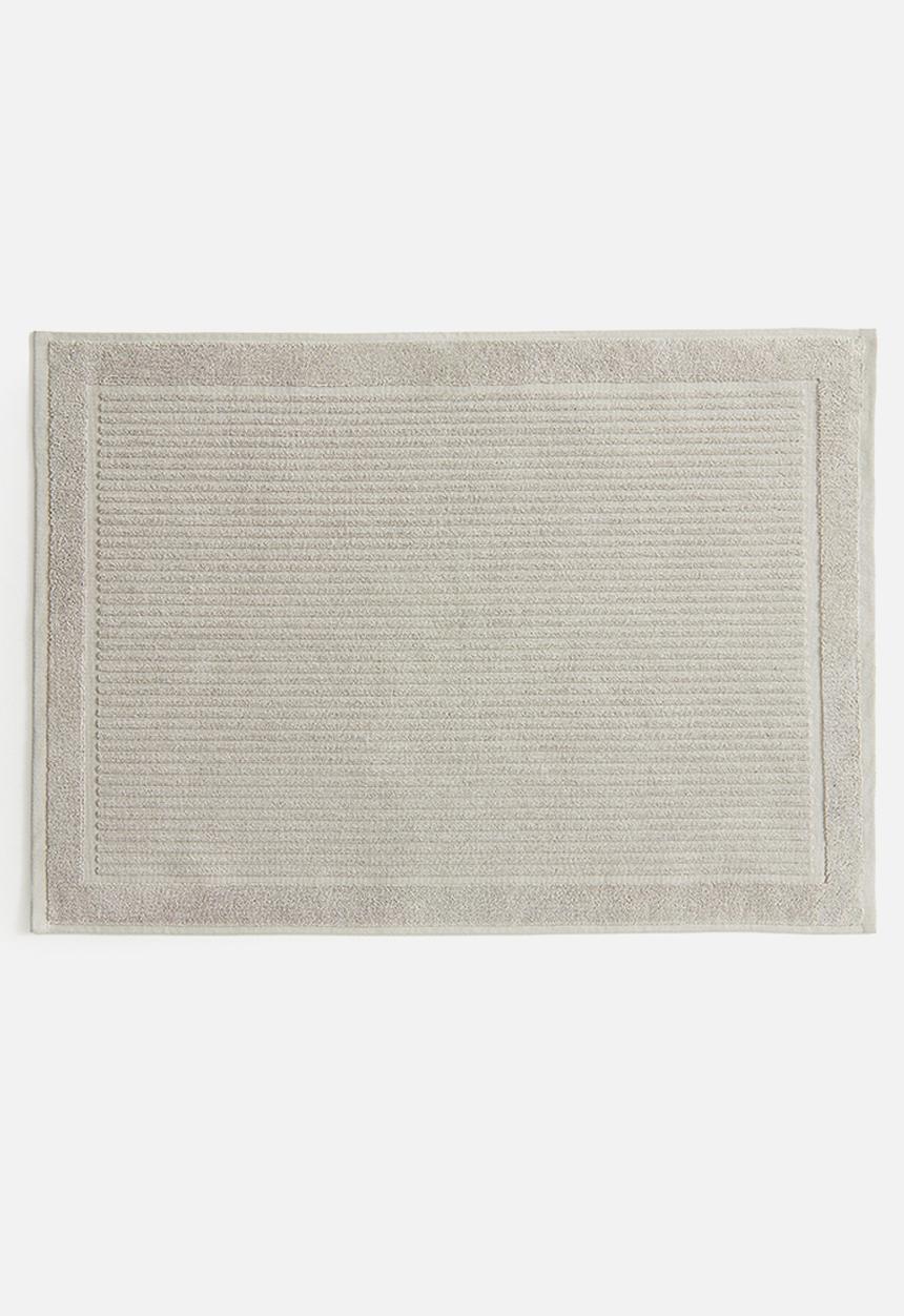 H&M - Cotton terry bath mat - light green