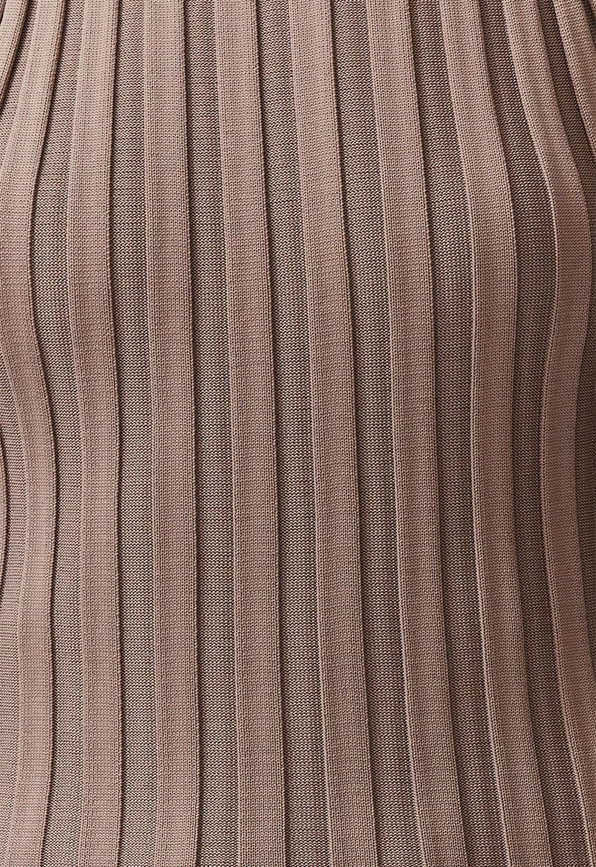 Trendyol - Premium Yarn/Special Yarn Knitwear Blouse - Beige