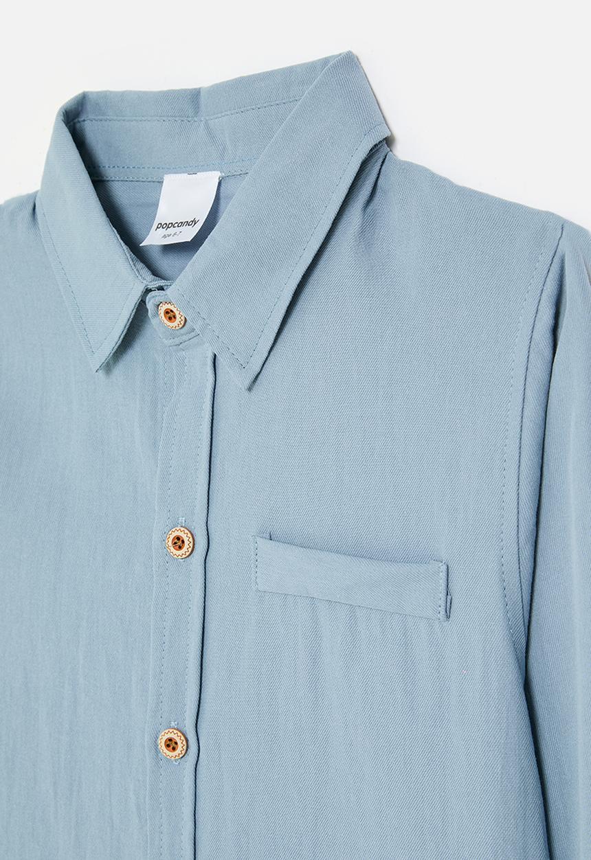 Pop Candy - Button down shirt - blue