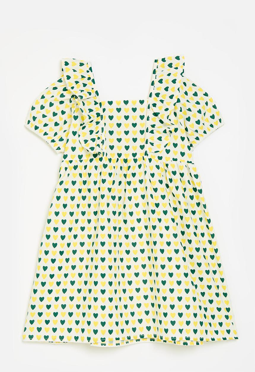 Pop Candy - Heart print dress - multi 