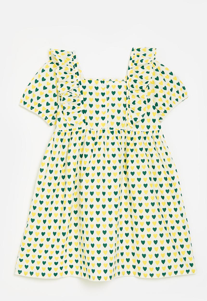 Pop Candy - Heart print dress - multi 