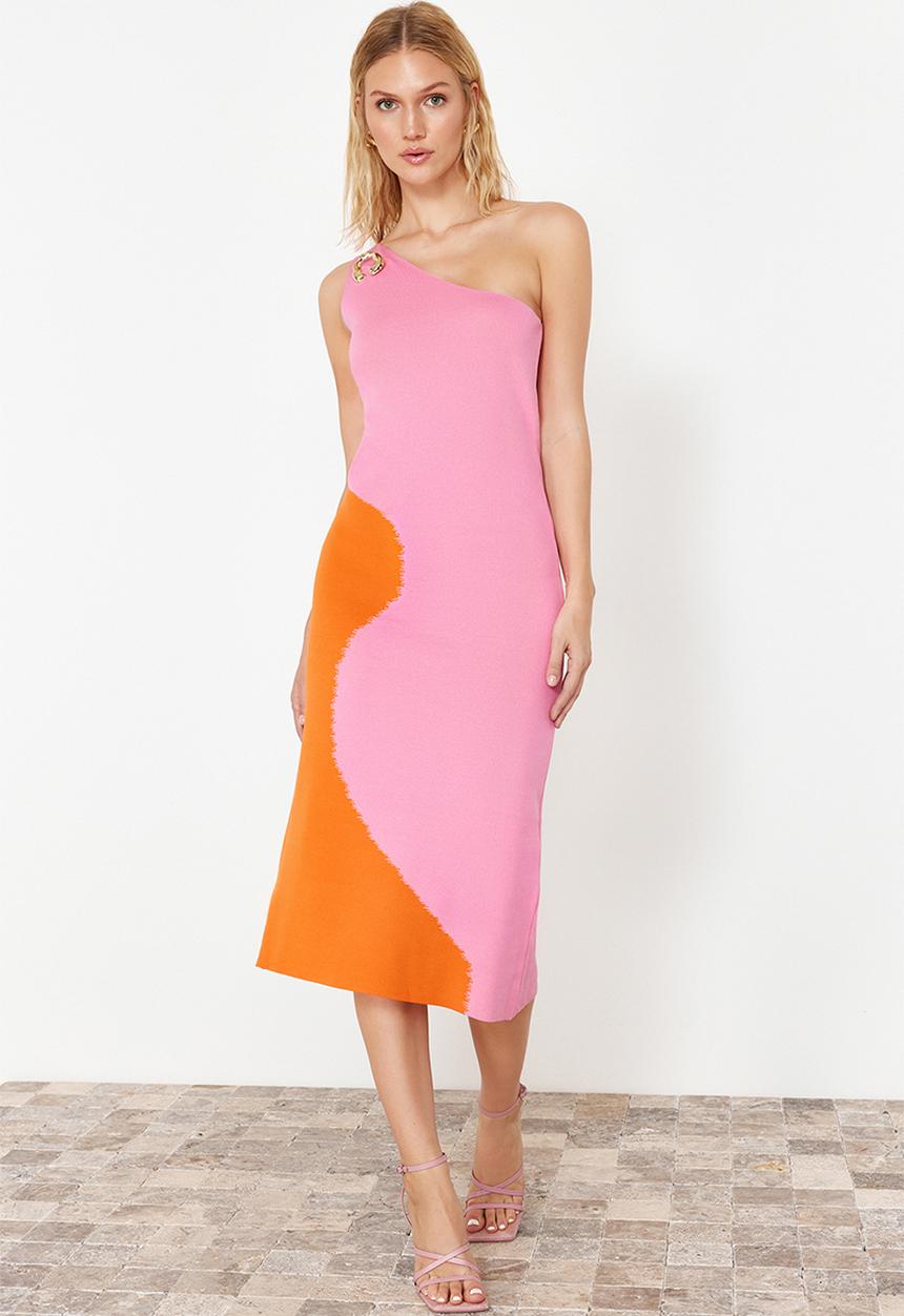 Trendyol - Color Blocked - Pink