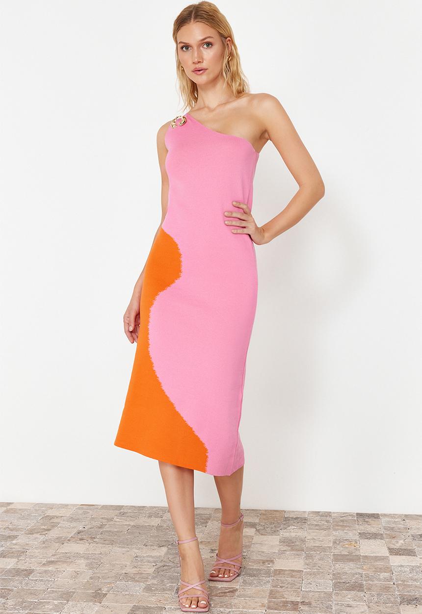 Trendyol - Color Blocked - Pink