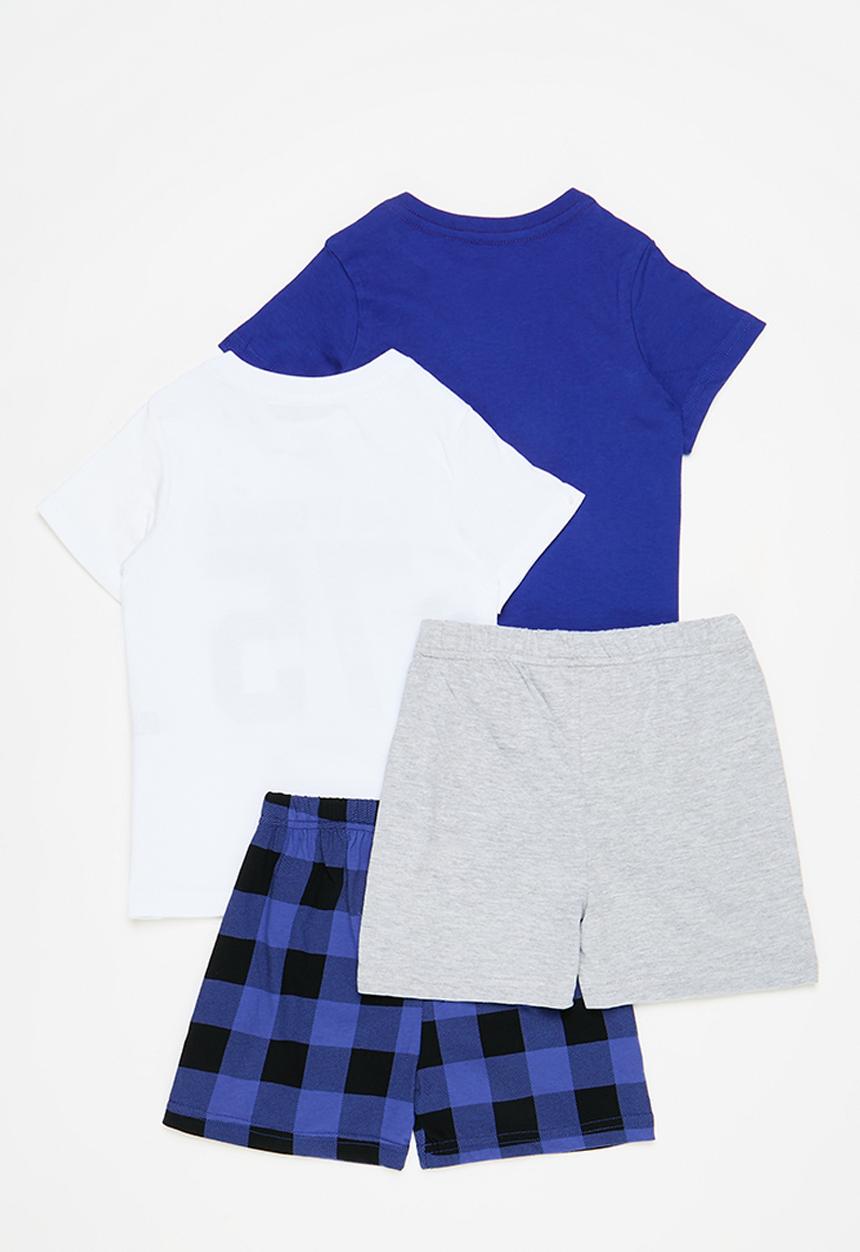 Pop Candy - 2 Pack pj set - navy & white 