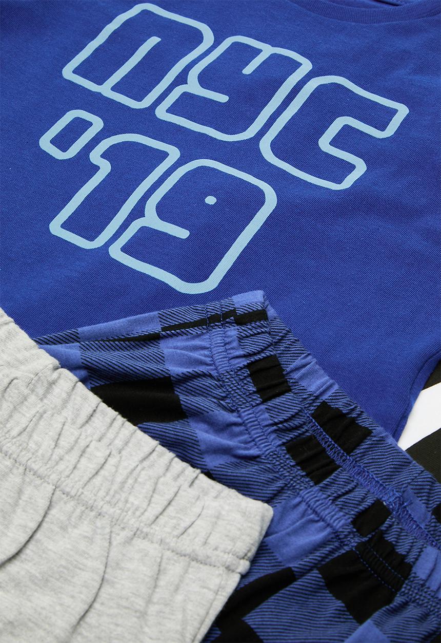 Pop Candy - 2 Pack pj set - navy & white 