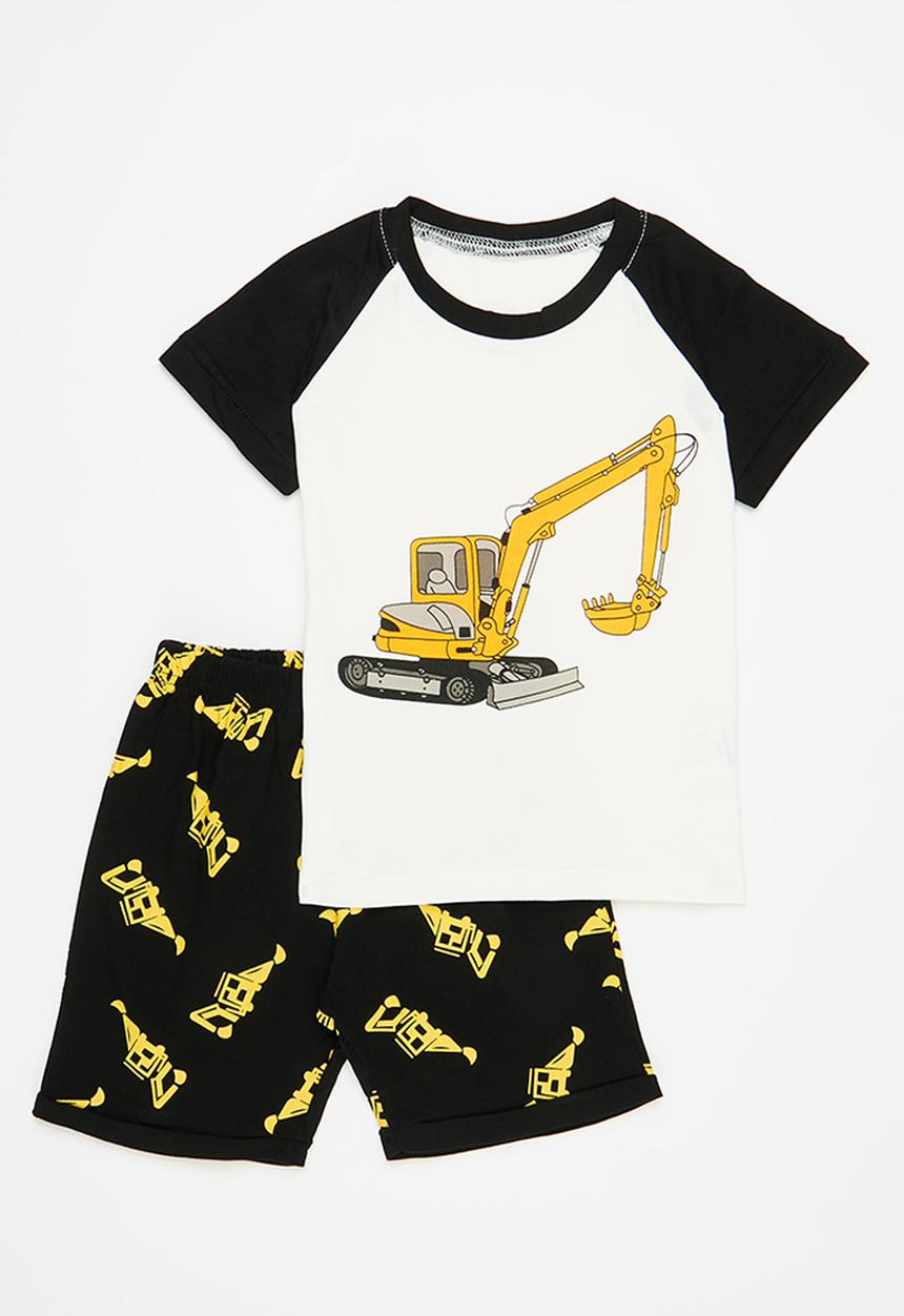 Pop Candy - Reglan sleeve pj set - multi 