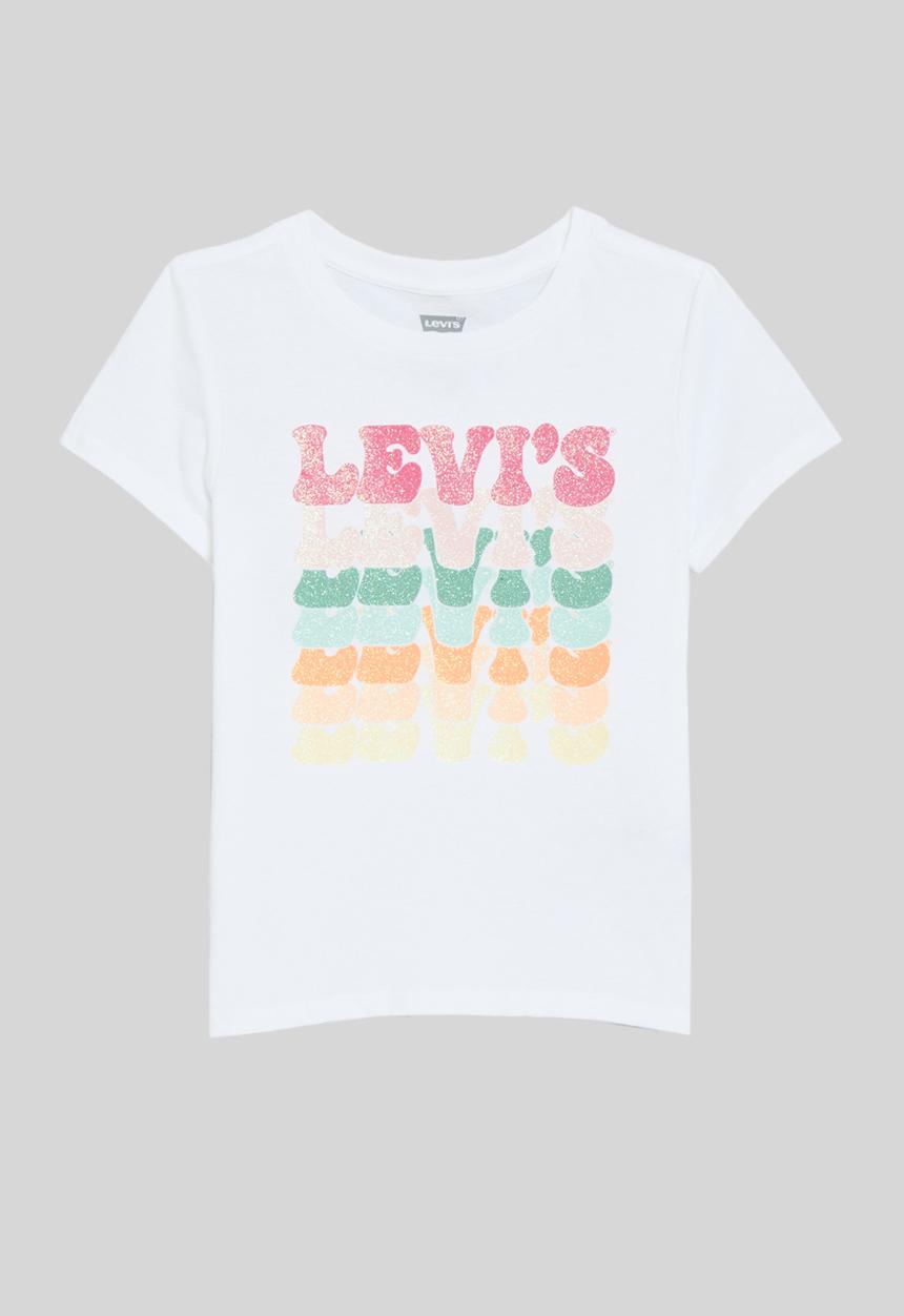 Levi’s® - Lvg organic retro levis short sleeve tee - bright white