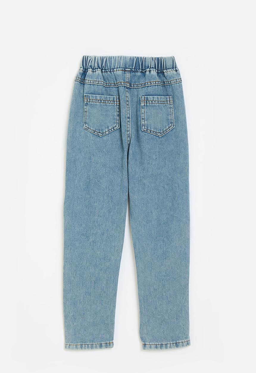 Pop Candy - Printed denim jeans - stonewash