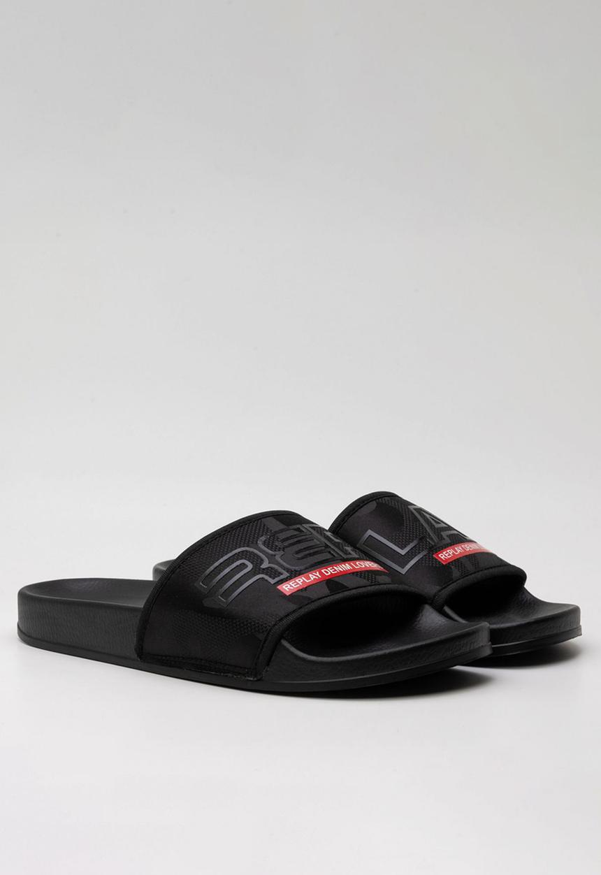 Replay - UP - UP Lycra CAMO - Black