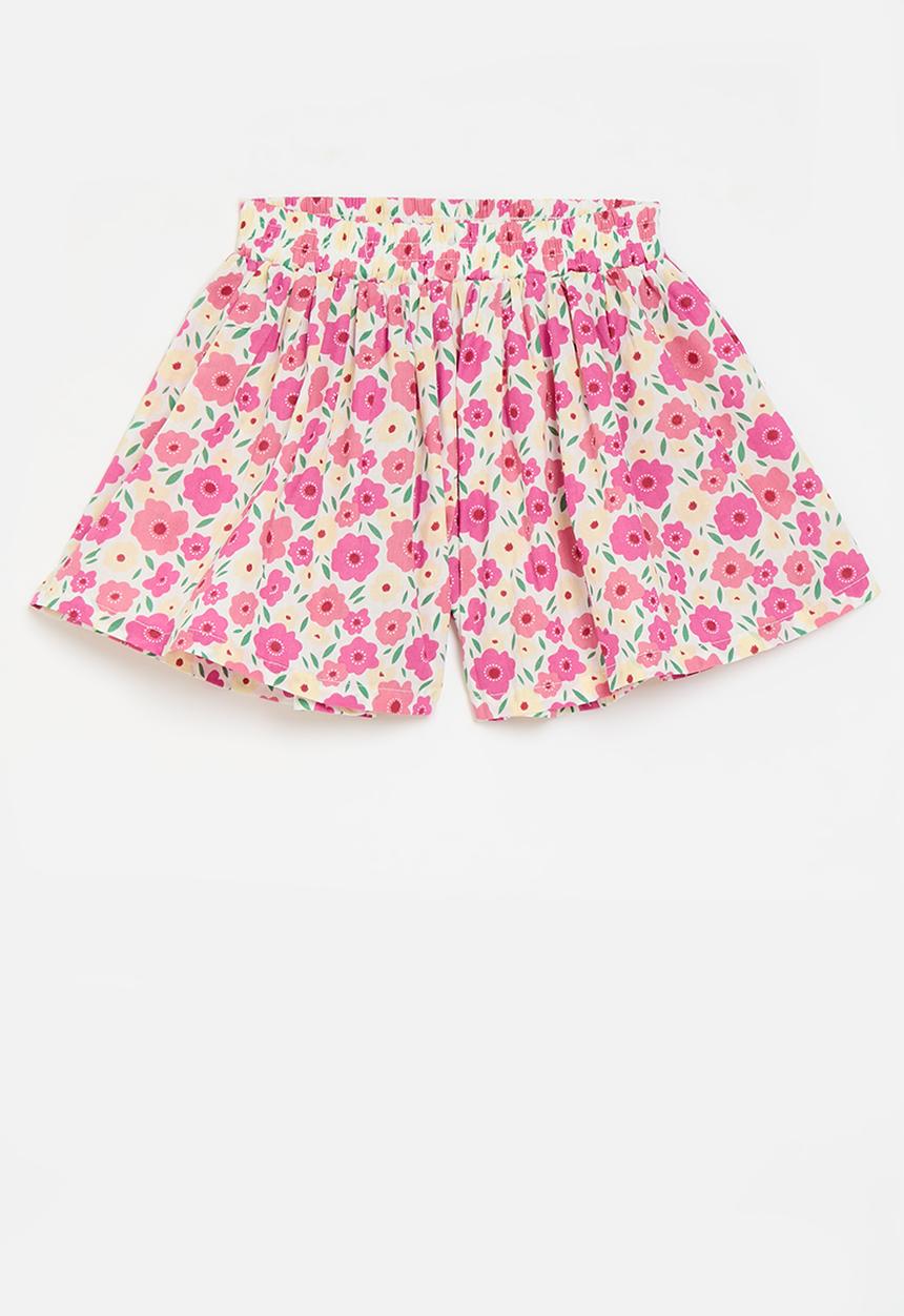 Pop Candy - Floral shorts - pink