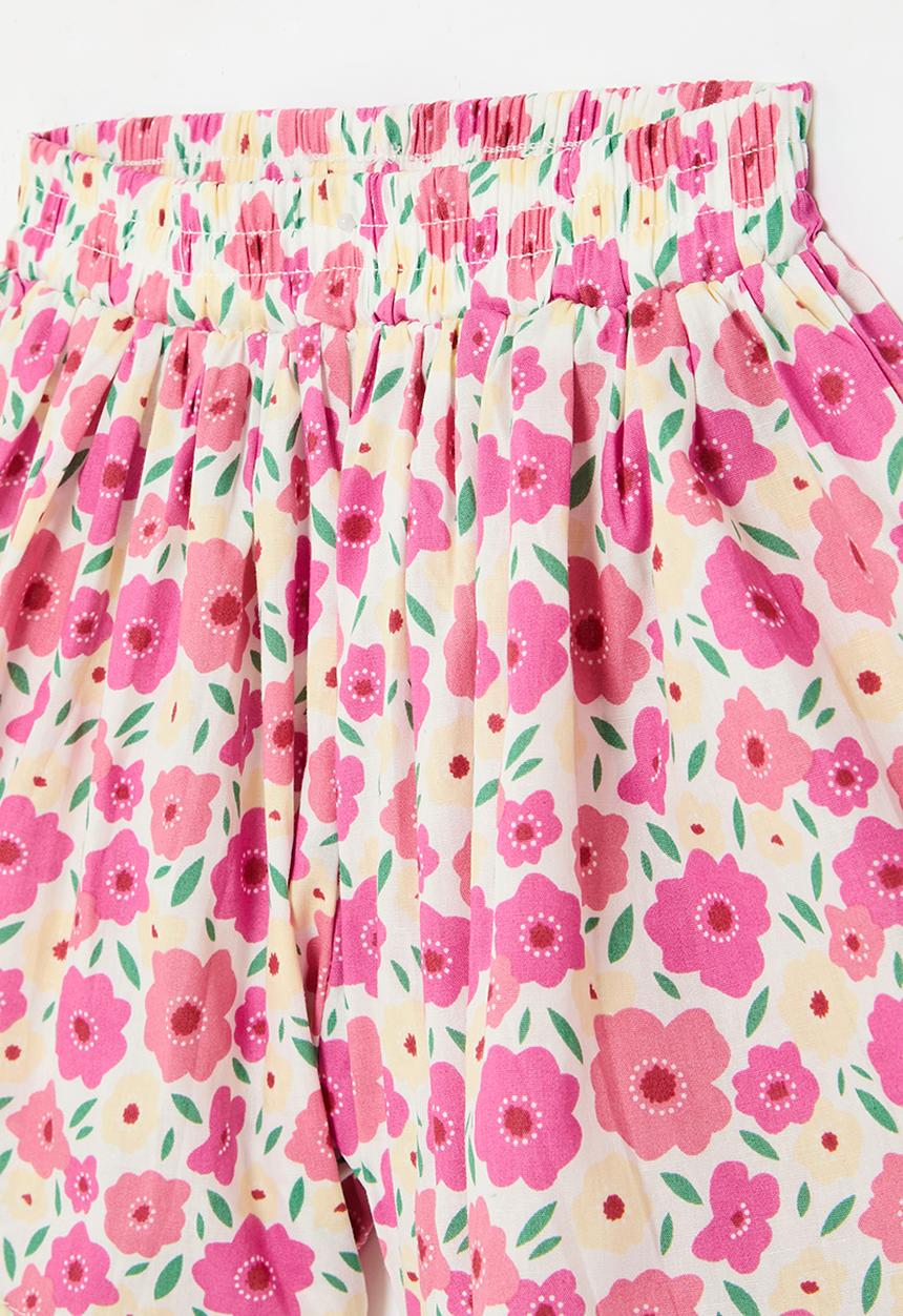 Pop Candy - Floral shorts - pink