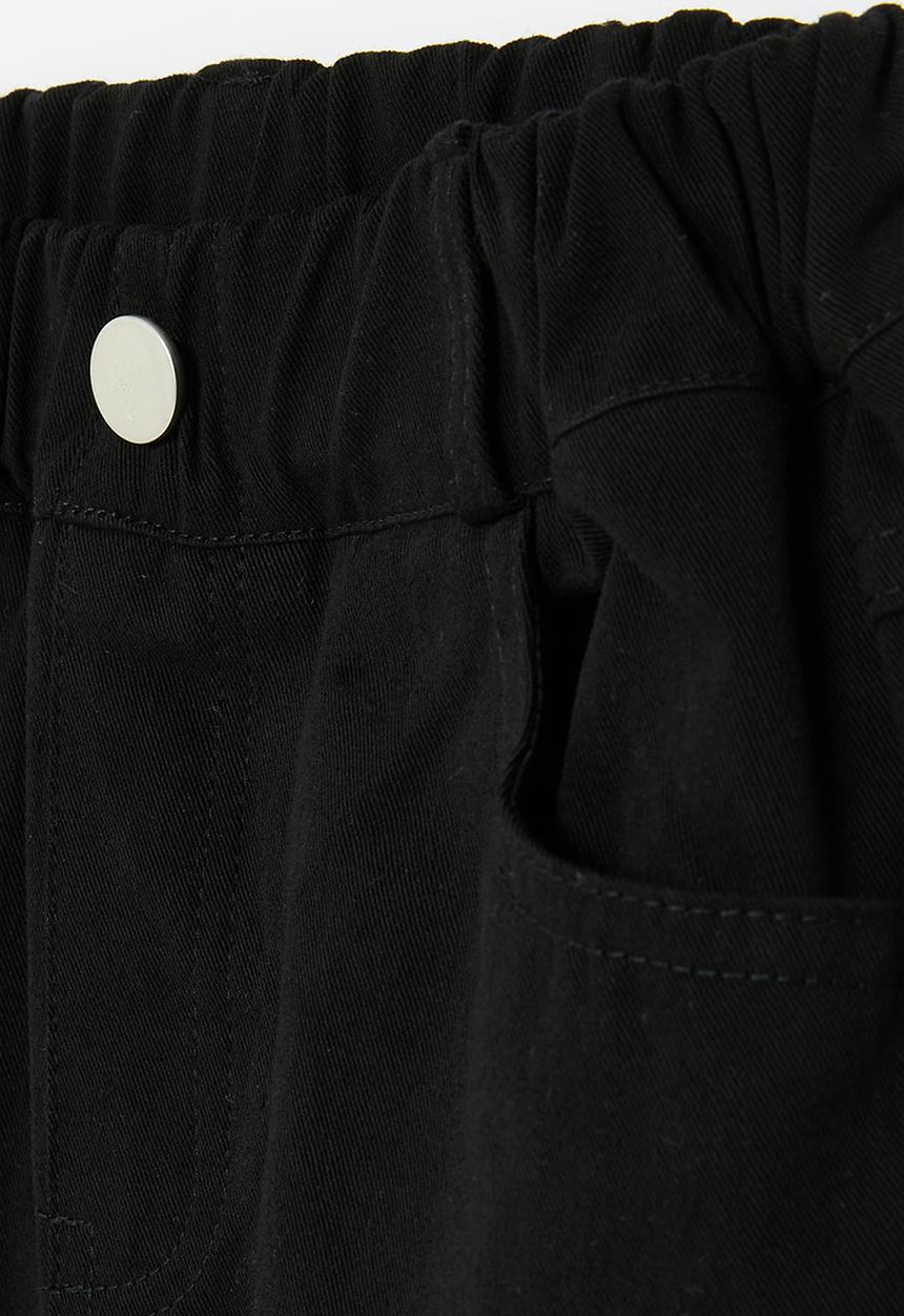 Pop Candy - Elasticated shorts - black