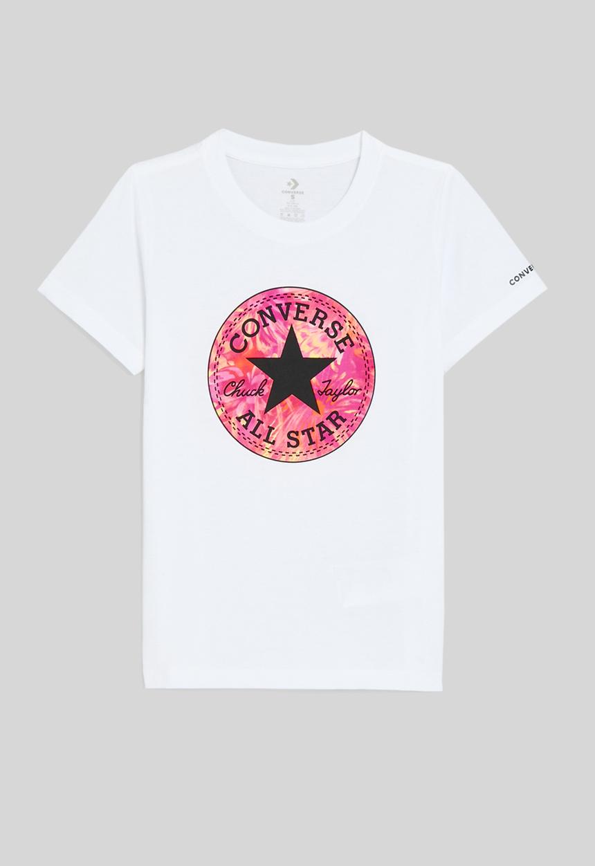 Converse - Cnvg chuck patch graphic t shi - white