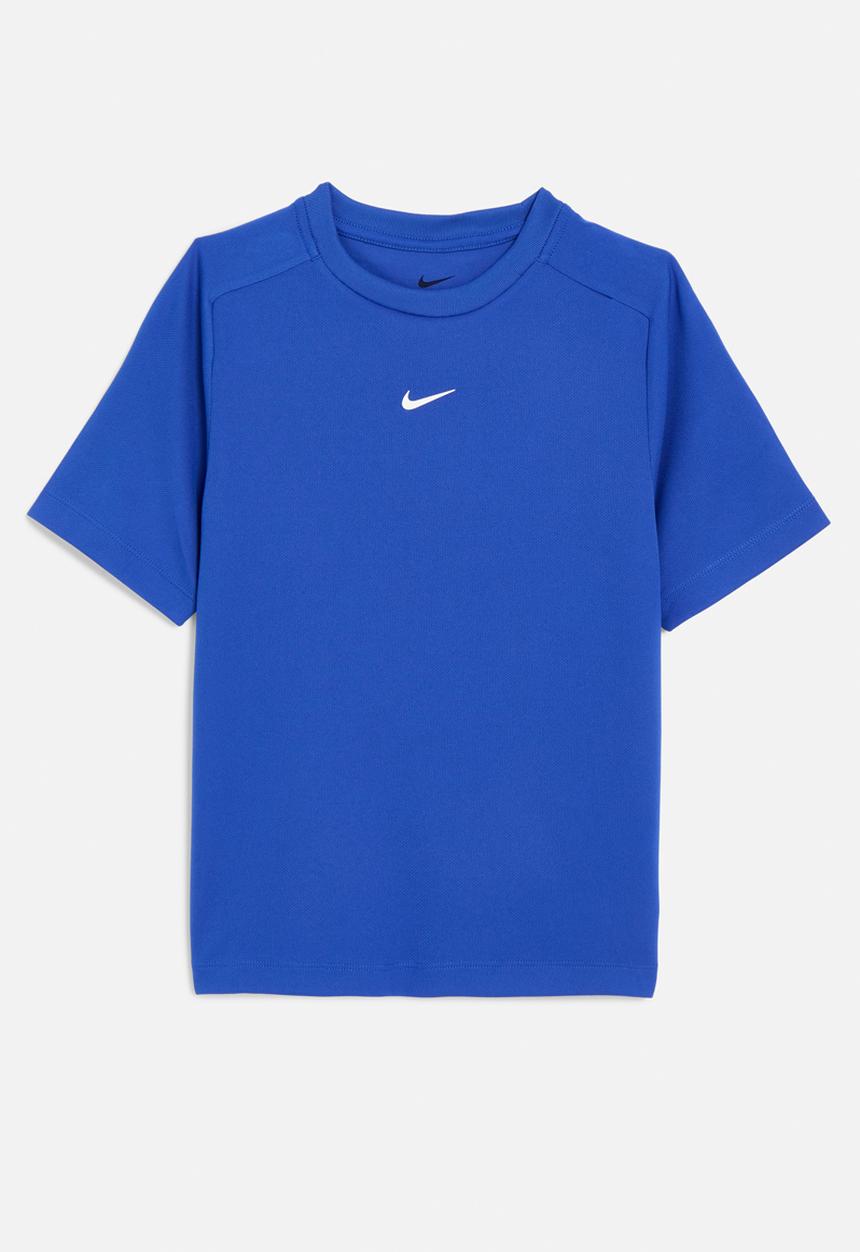 Nike - B nk df multi short sleeve top - game royal/white