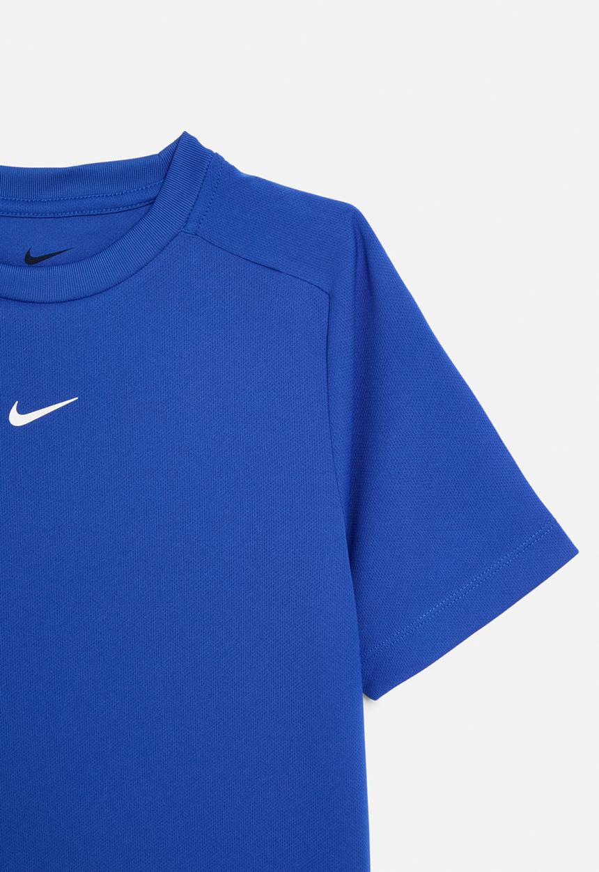 Nike - B nk df multi short sleeve top - game royal/white