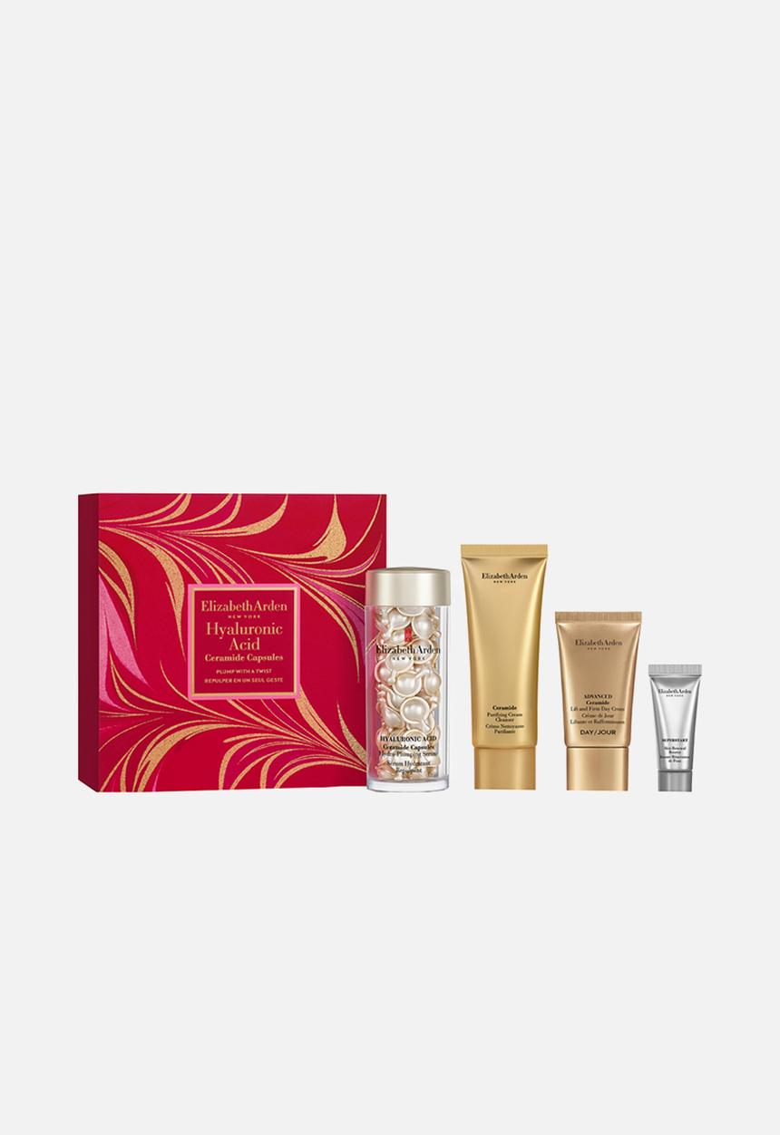 Elizabeth Arden - Hyaluronic Acid Ceramide Capsules Plump with a Twist 4-Piece Gift Set