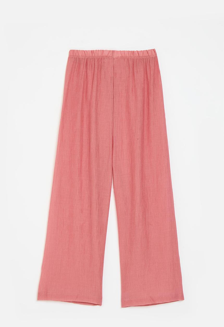 Pop Candy - Wide leg lounge pants - pink