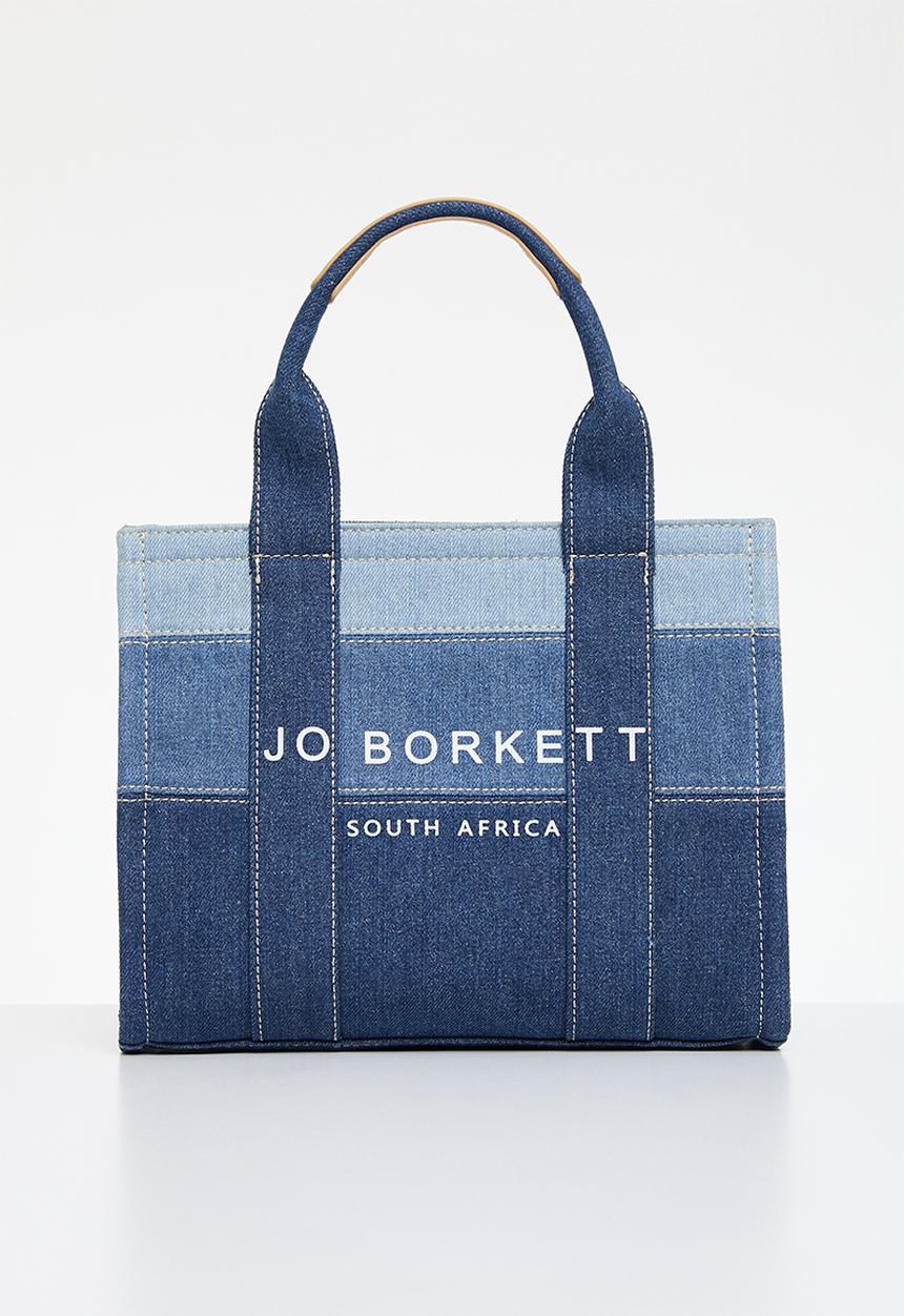Jo Borkett - Denim medium shopper bag - blue