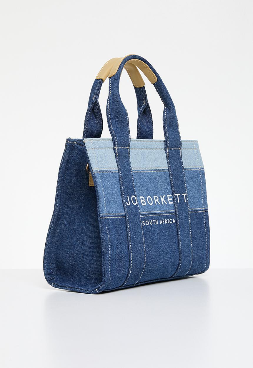 Jo Borkett - Denim medium shopper bag - blue