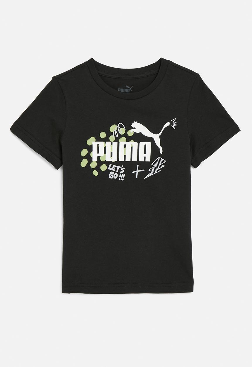 PUMA - Ess+ puma fc tee - puma black