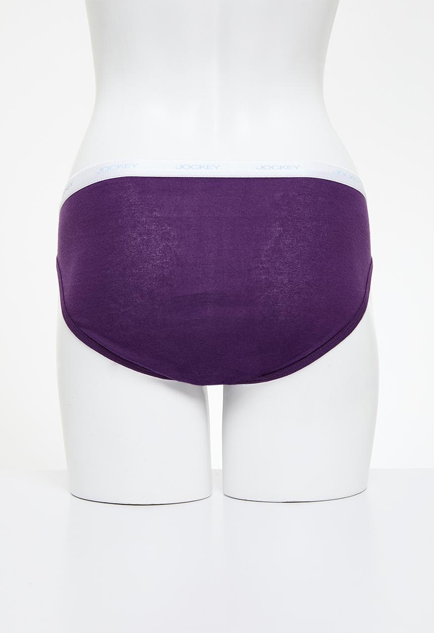 Jockey - 5 Pack plain bikini - multi
