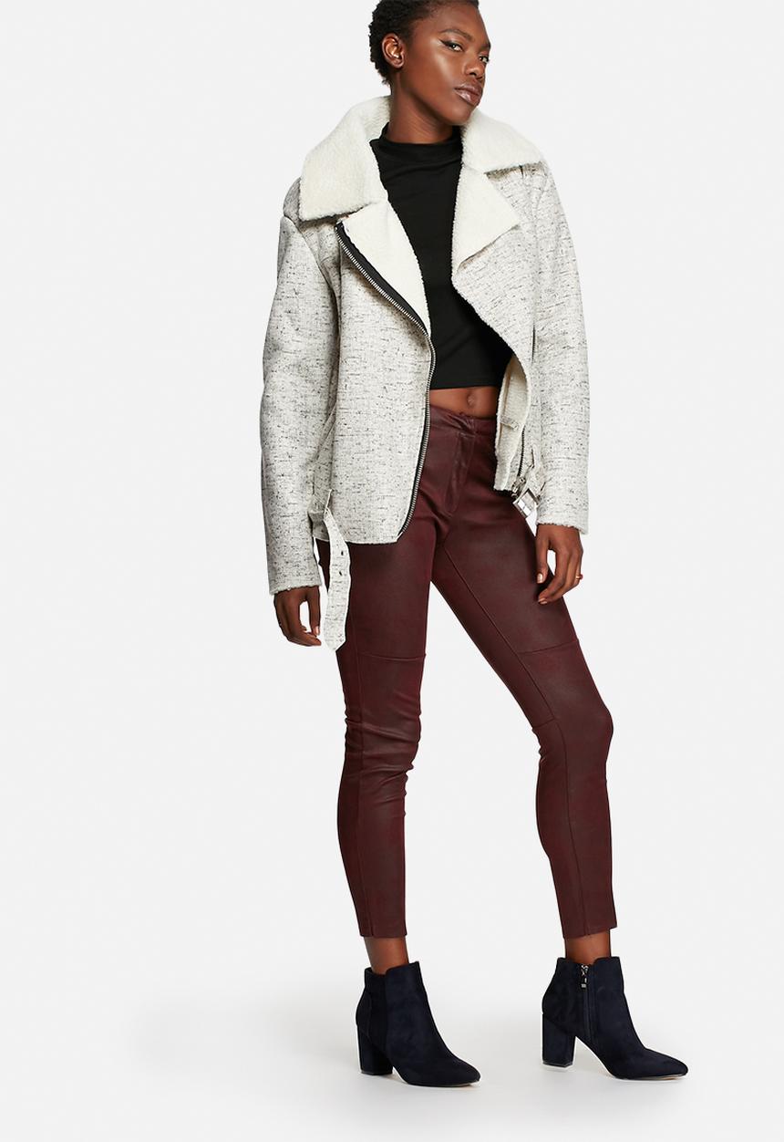 Glamorous - Tweed Biker Jacket