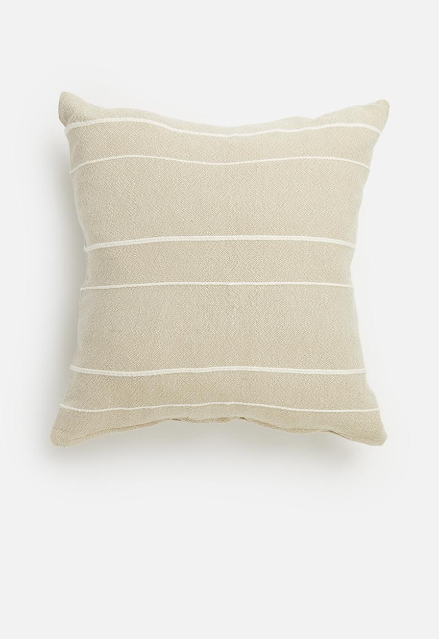 Barrydale Hand Weavers - Contempo cushion cover - stone