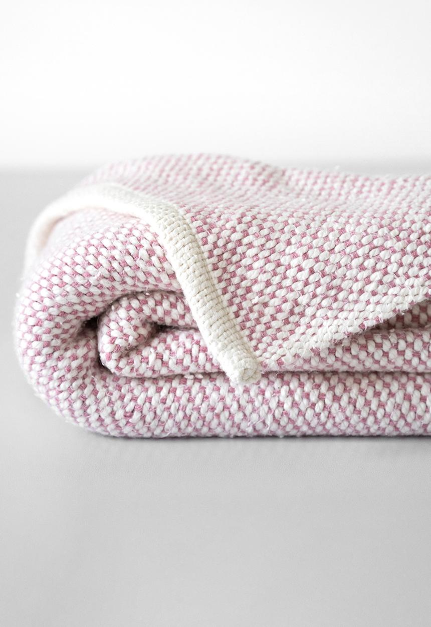 Barrydale Hand Weavers - Cot cover - pink