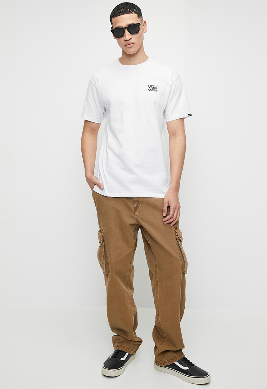 Vans - Left chest logo ii short sleeve - white