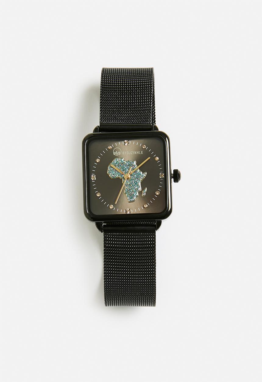 ERA by DJ Zinhle - Africa Square Watch - black