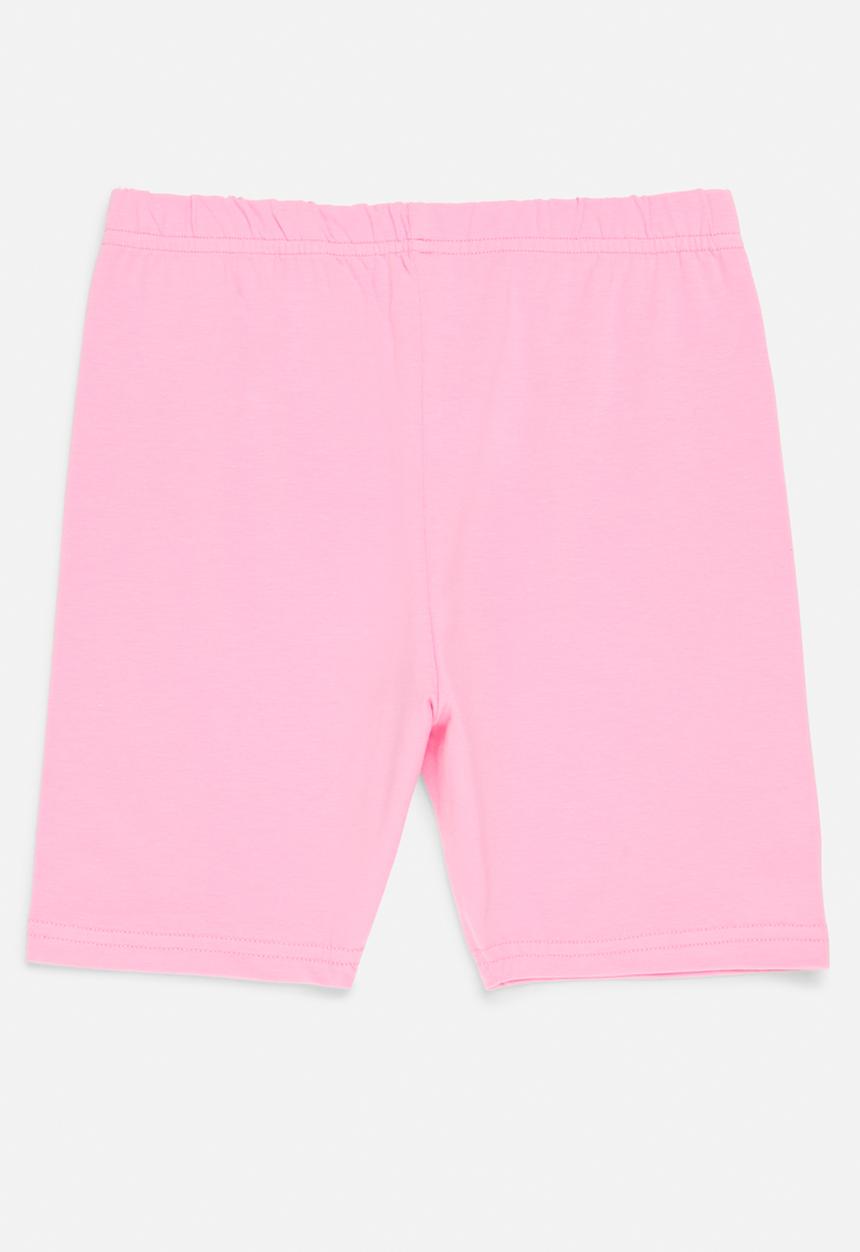Pop Candy - 2 Pack cycling short - navy & pink