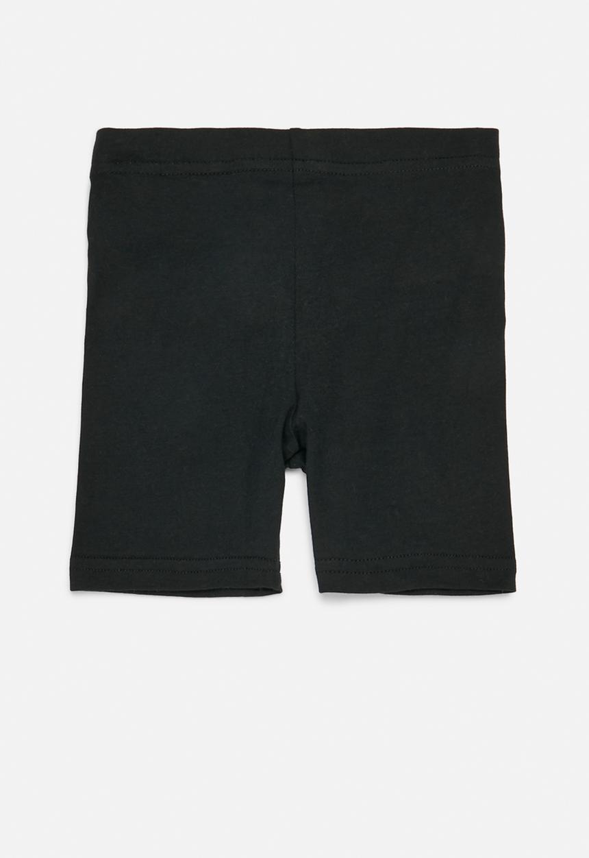 Pop Candy - 2 Pack cycling short - black & grey
