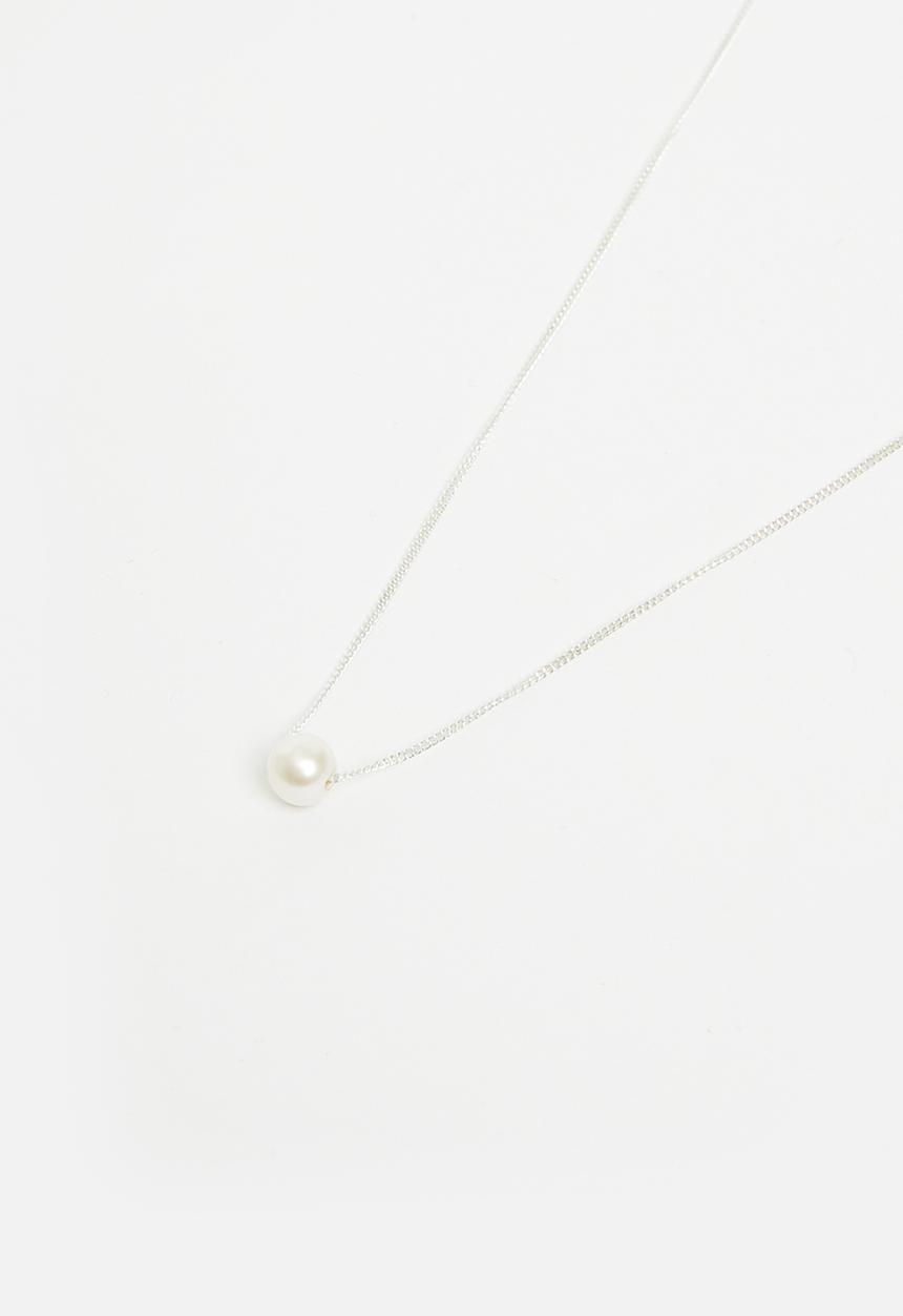 Lorne - Pearl chain 45cm - silver
