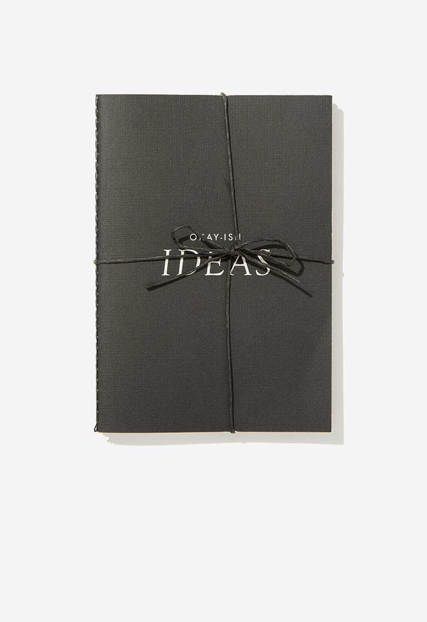 Typo - B6 3 Pack Notebook - Okay-Ish Ideas - Multi 
