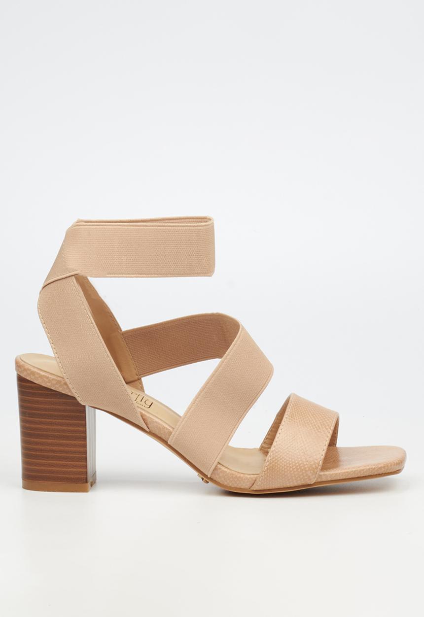 Butterfly Feet - Abigail 1 block heel - neutral