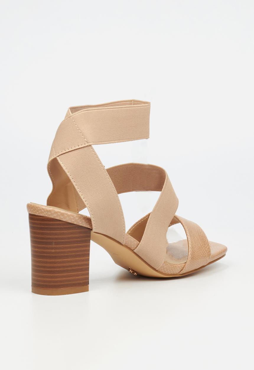 Butterfly Feet - Abigail 1 block heel - neutral