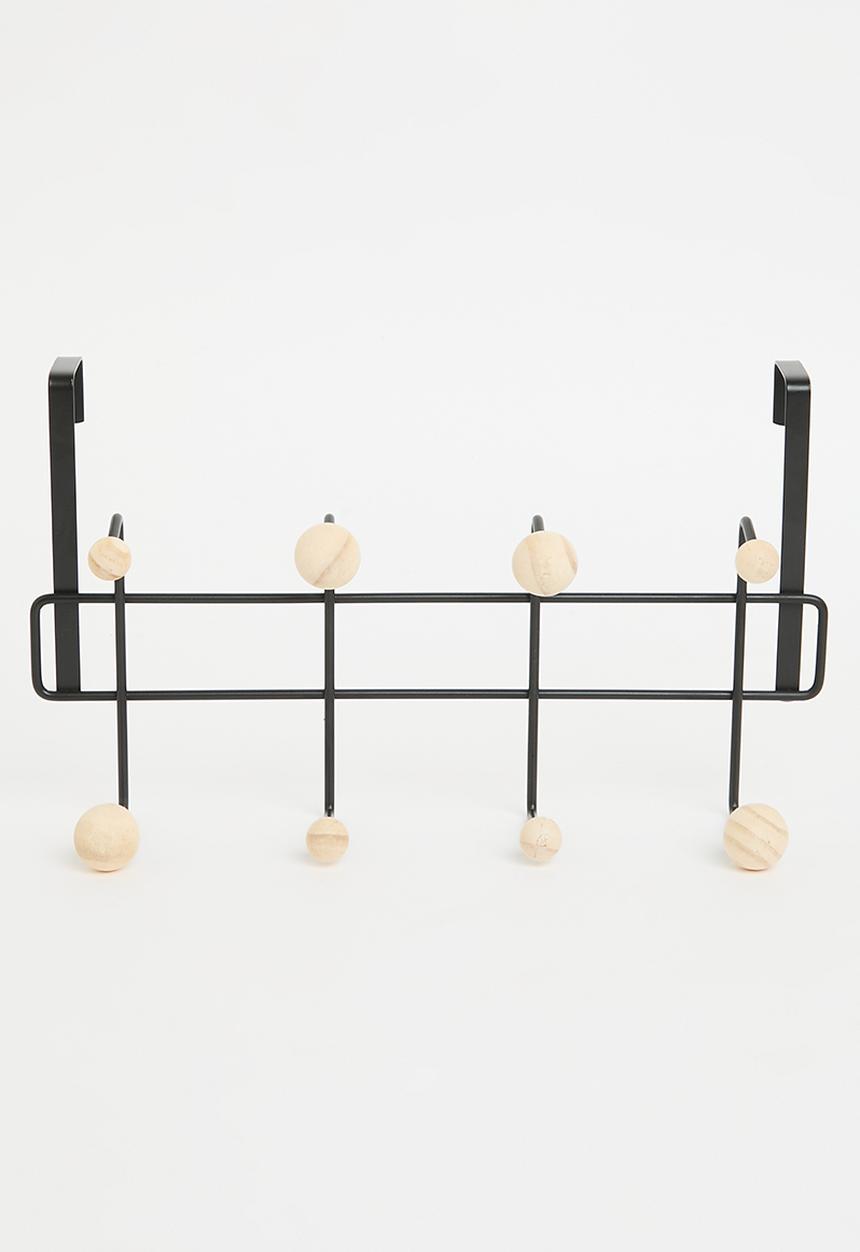 Storage Solutions - Over the door bobble hook - black