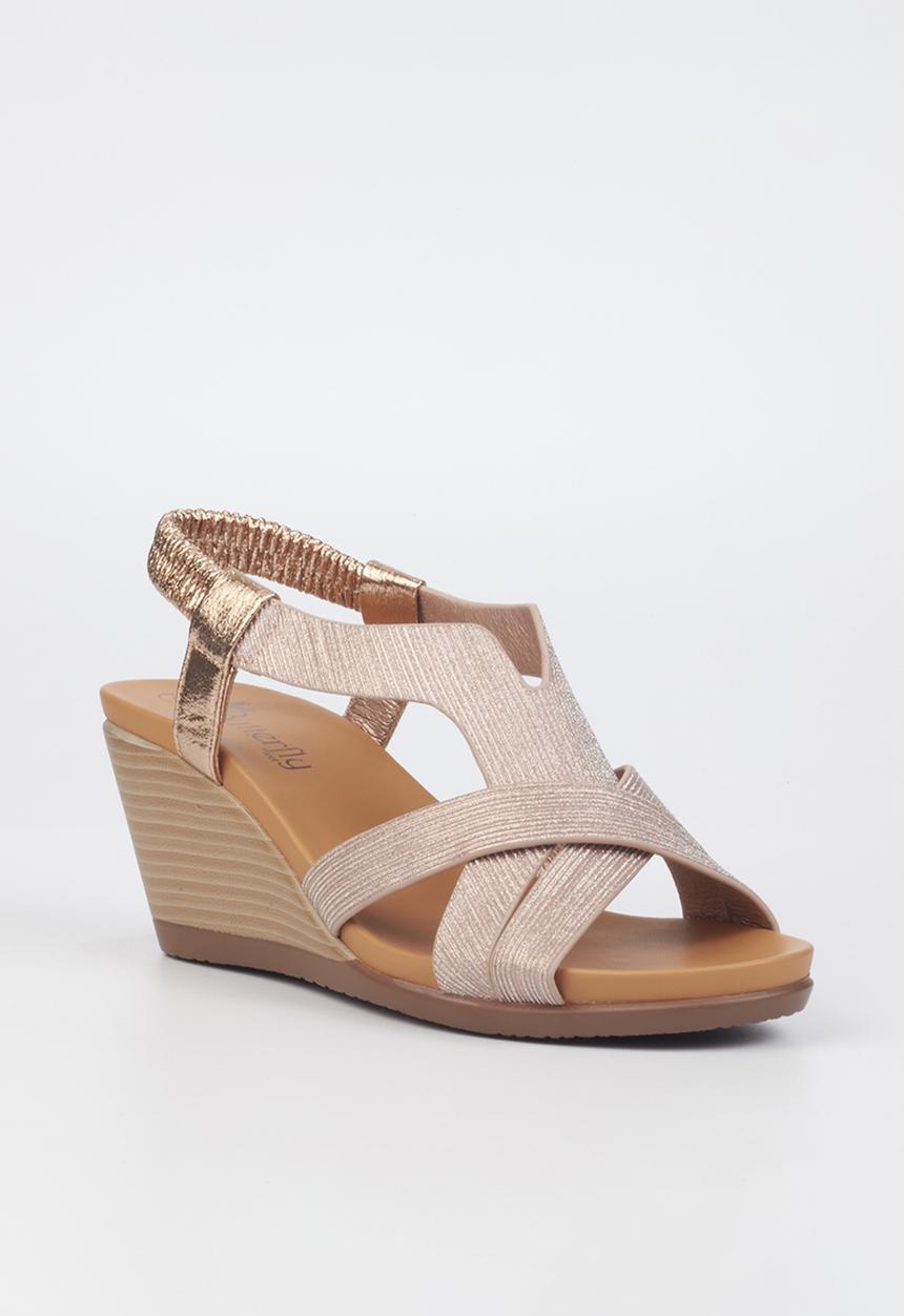 Butterfly Feet - Katia 1 wedge - rose gold