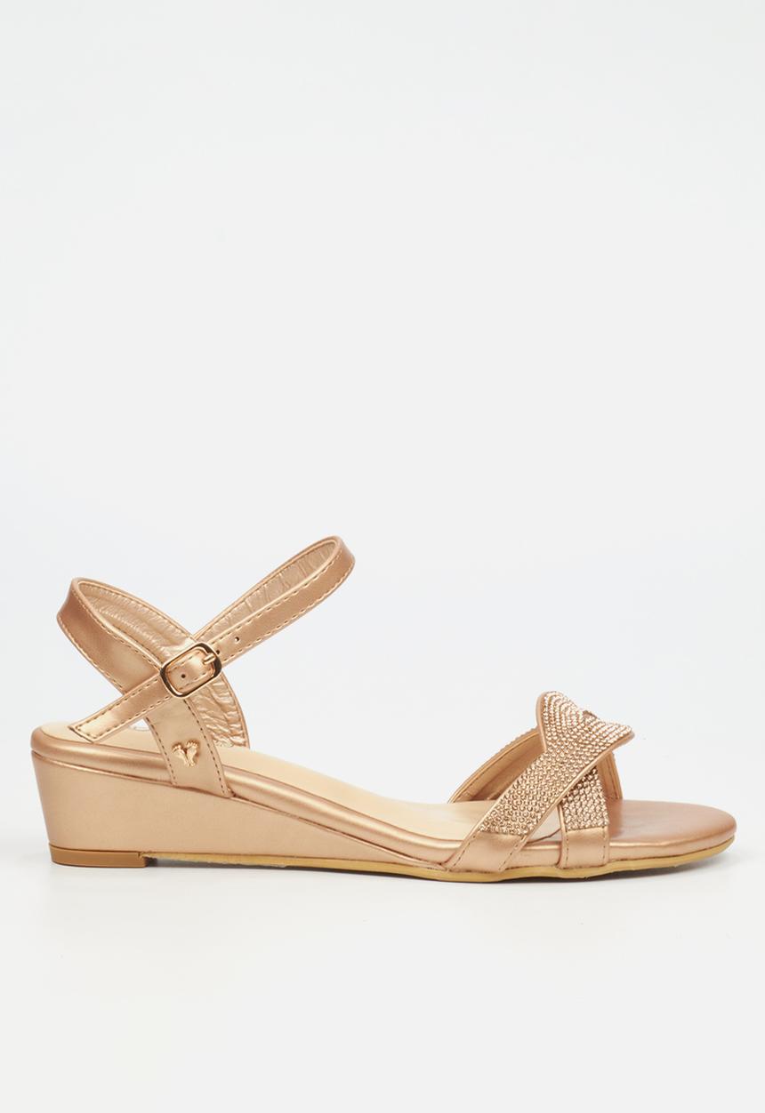 Butterfly Feet - Kirstie 1 wedge - rose gold