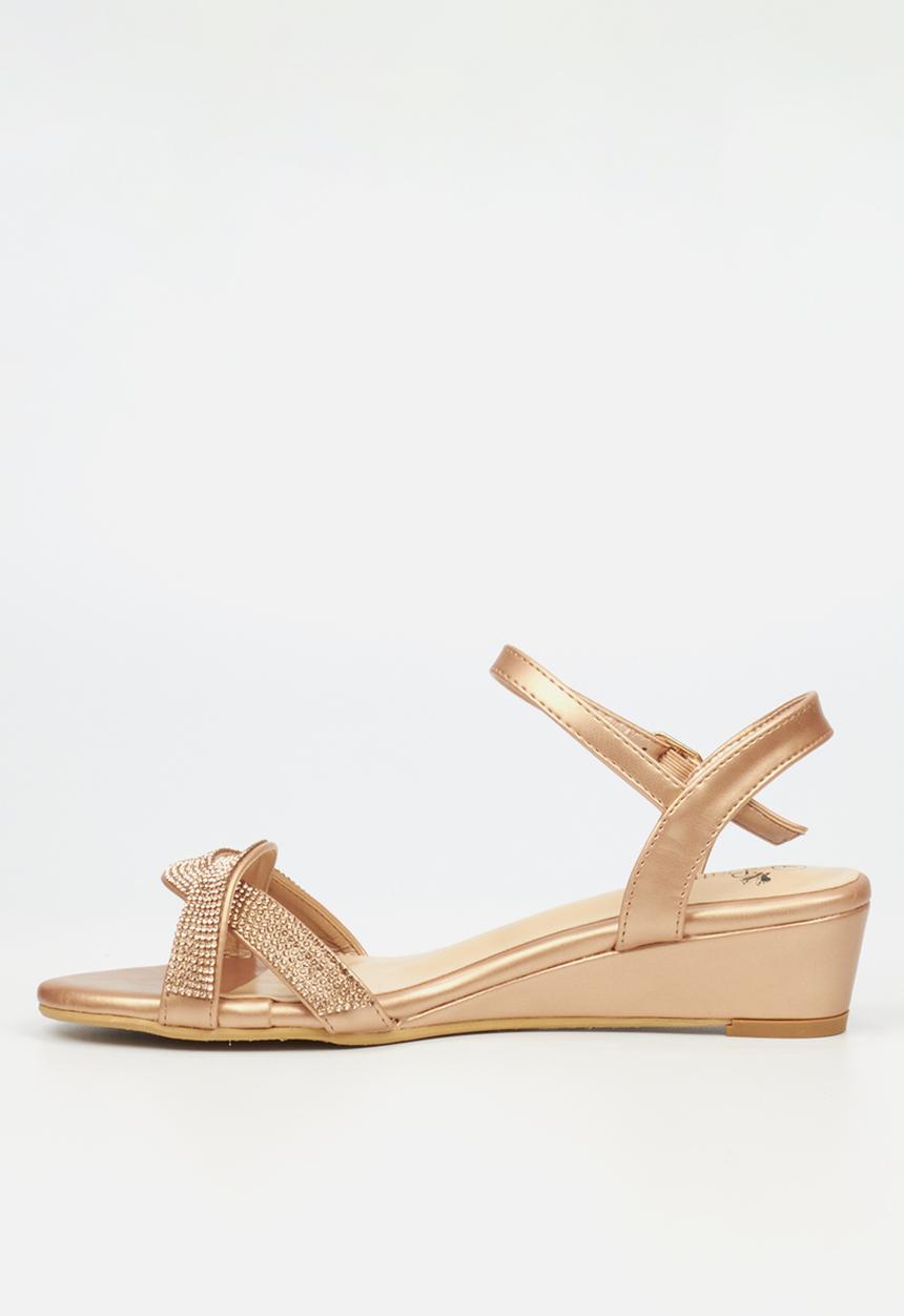 Butterfly Feet - Kirstie 1 wedge - rose gold