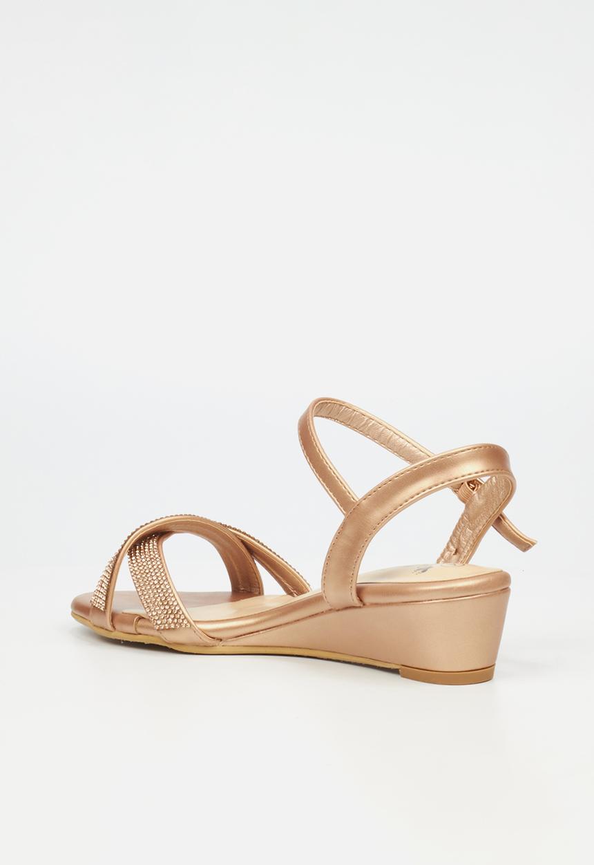 Butterfly Feet - Kirstie 1 wedge - rose gold