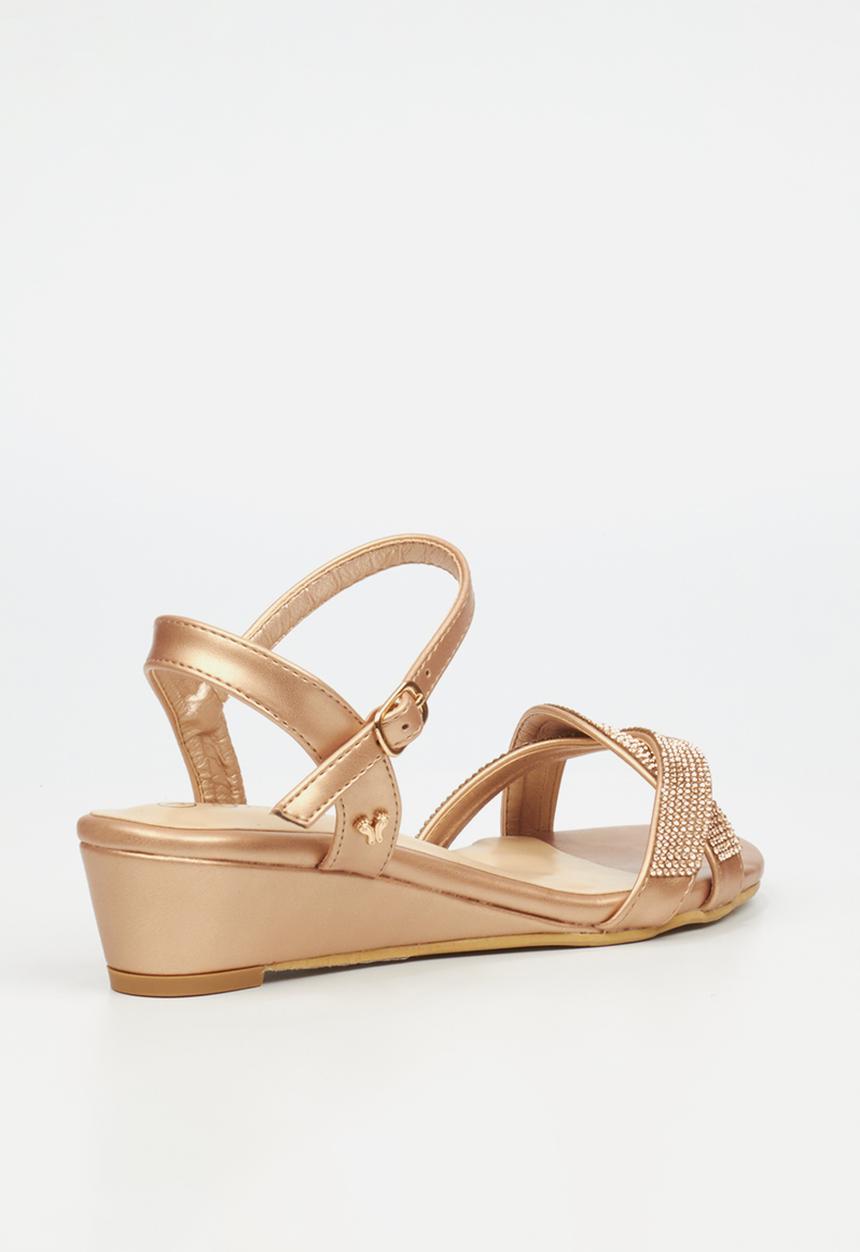Butterfly Feet - Kirstie 1 wedge - rose gold
