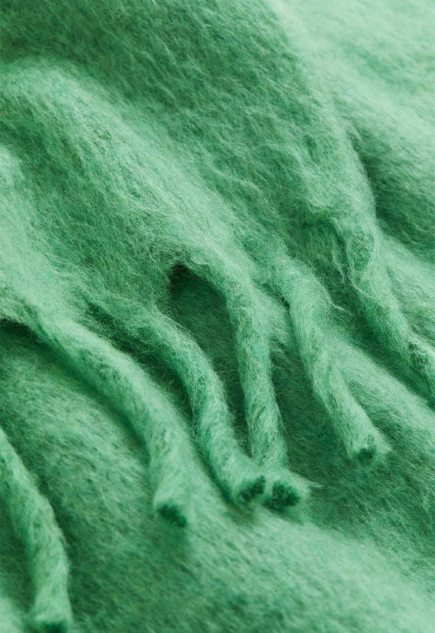 H&M - Wool-blend blanket - green