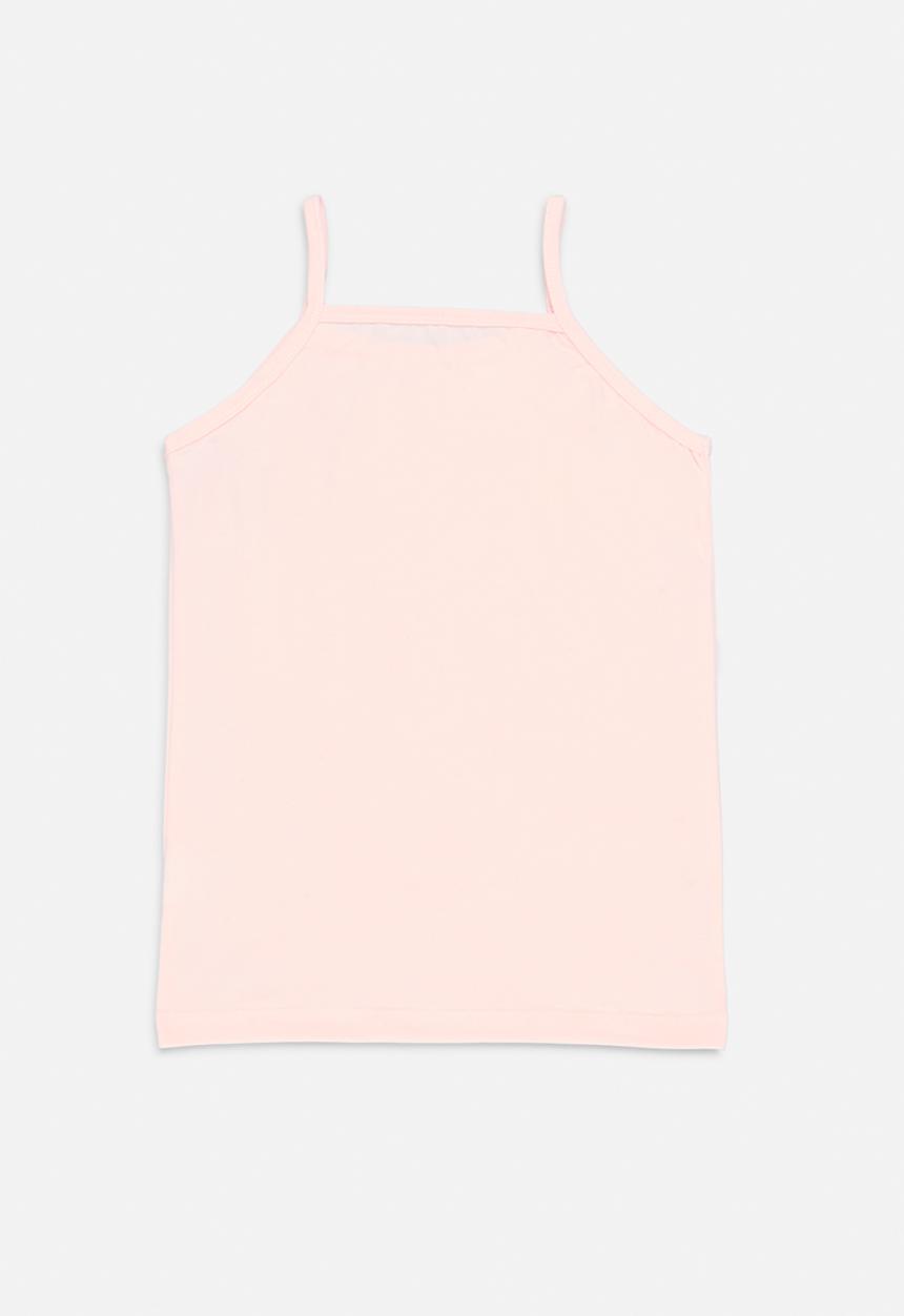 Pop Candy - 2 Pack cami vest set - pink & white