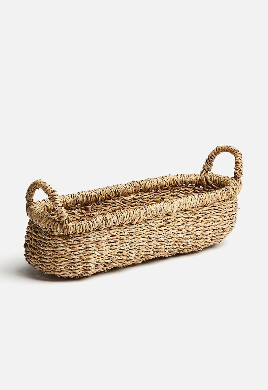 H&M - Seagrass storage basket - beige