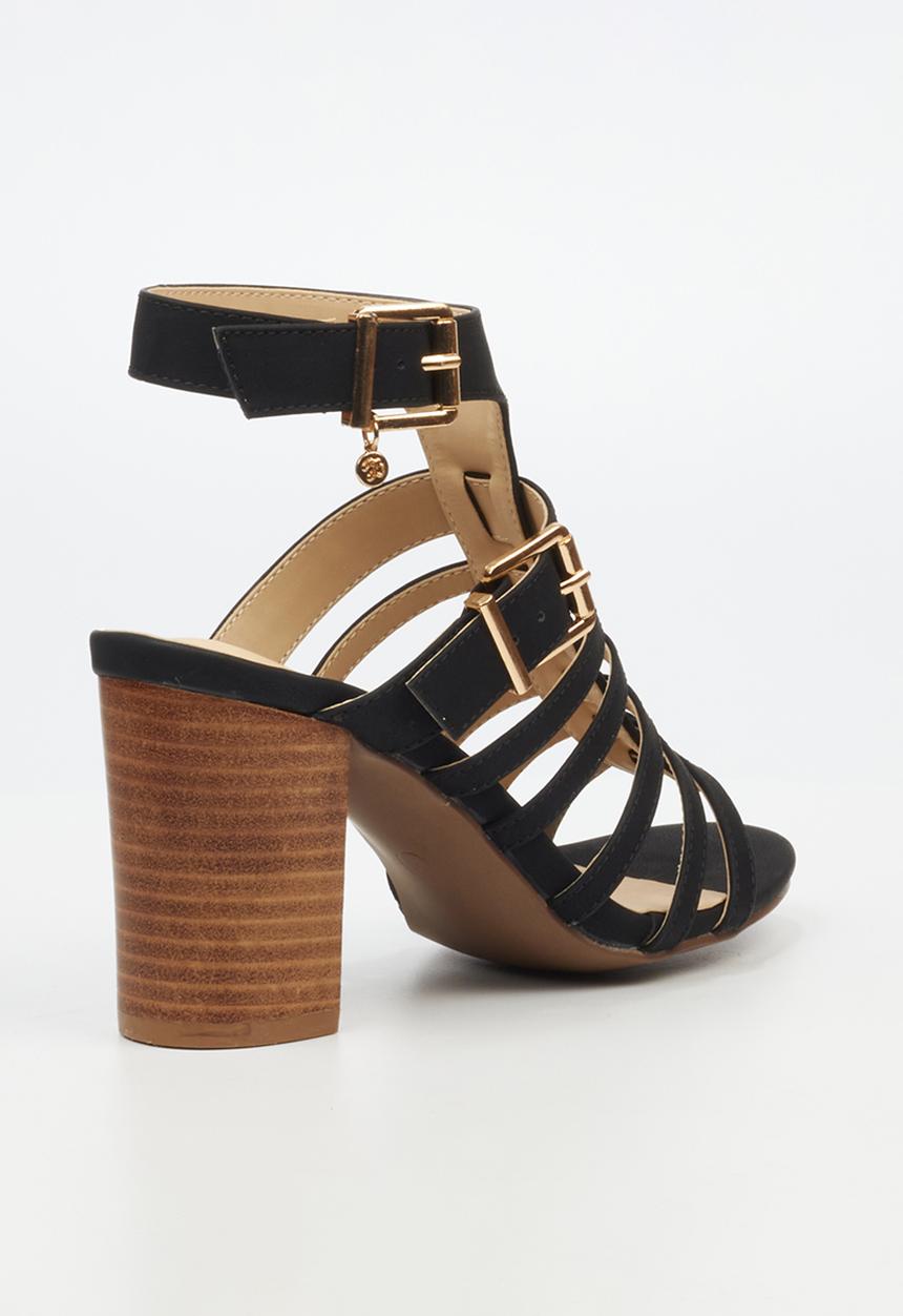 Miss Black - Hazel 1 block heel - black